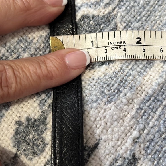 90s VINTAGE STUART WEITZMAN CROSSBODY BAG IN LEATHER/SUEDE AND BROWN CROC FLAP - Picture 10 of 11